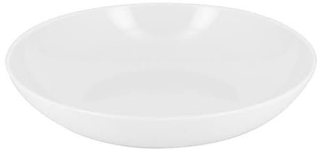 Monouso | 6 Platos de Plástico reciclables, CPET, Ø19cm | Platos Hondo, Color Negro, Resistentes, Irrompibles, Microondables, Horneables, Aptos Lavavajillas, Perfectos para Eventos y Uso Diario
