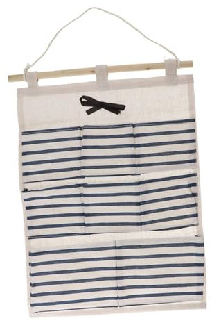 FytStycale Organizer für Die Tür, Aufbewahrungslösung mit Taschen, Halter für Wohnräume, Blau mit 8 Taschen