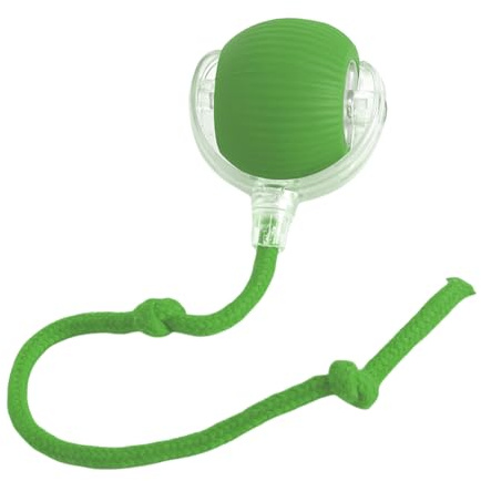 dzqad katzenspielzeug elektrisch katzenball, interaktiver Ball Katze, elektrisches katzenball Spielzeug, Katzenbälle für Interaktion, drinnen, Spielen, kleine, Grün