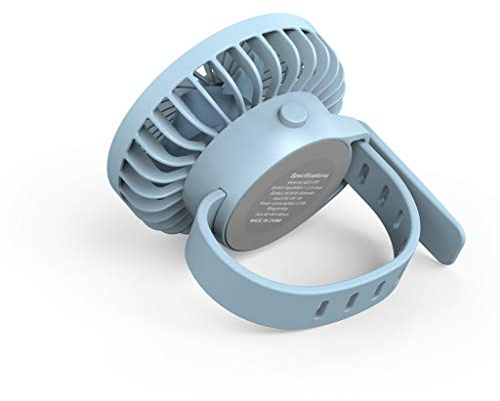 Watreketal Ventilateur de poignet portable rechargeable par USB - Ventilateur de table amovible