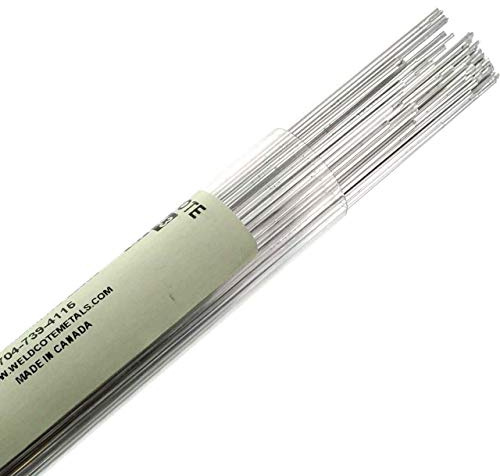 Weldcote Metals Weldcote Aluminum 4043 3/32 X 36 Tig Welding Rod 1 Lb