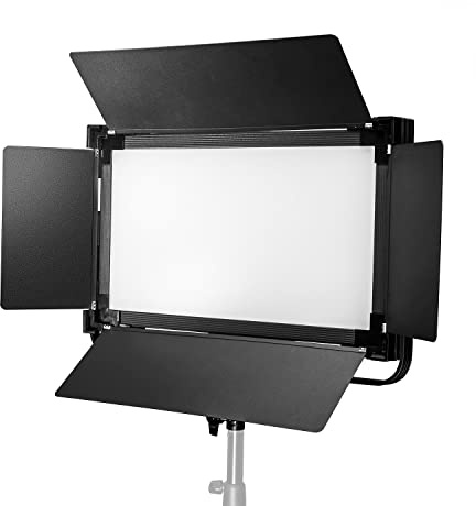 Walimex Pro Soft LED Brightlight 1400 Bi-Color Square - Hochwertige Soft LED Flächenleuchte mit 3200-5600K Farbtemperatur, 100W Leistung für professionelle Foto- und Videoproduktionen