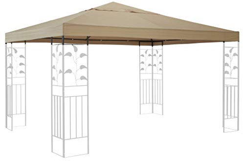 Quick de tejado para Carpa (Star Repuesto para Hojas Cenador (3 x 3 m Arena para Almohada