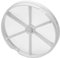Virone BF-100/VALVE Valvola di non Ritorno Aria per Ventilatore in Plastica Bianca ABS Ø 100mm