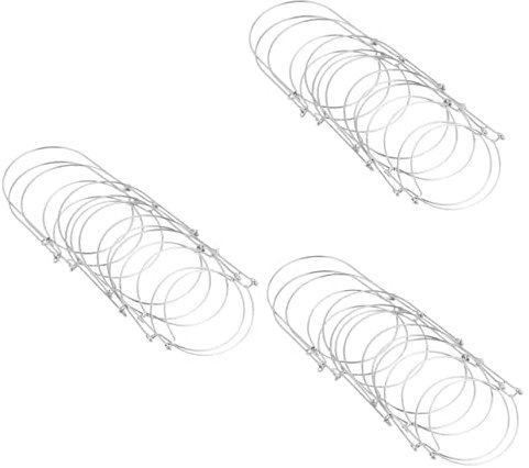 COLLBATH Manejar 24 Piezas Alambres Suspensión Acero Inoxidable Colgadores Boca Regulares para Botellas Gancho Alambre para Colgar Tarros Alambres para Colgar Gancho Lámpara Percha Manejas