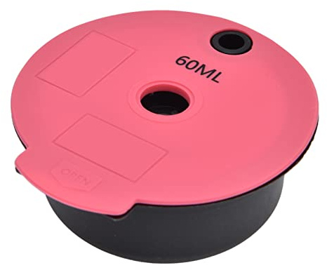 Capsule Cup Harmless Secure Sealing Design Refillable Capsule Filter Silicone Case for CTPM12 Home Use (60ml)