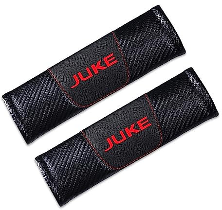 BAGLEV 2 Stück Auto Gurtpolster Sicherheits-Schultergurt-Schutzhülle,für Nissan Juke Erwachsene Kinder Komfortable Sicherheitsgurt Innere ZubehöR