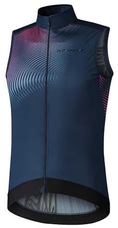 SHIMANO Chaleco Marca Modelo S-Phyre Wind Winter Vest Print