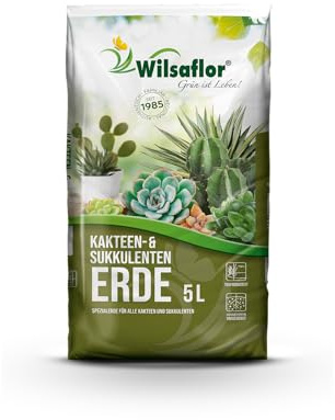JSM - Wilsaflor® Kakteen- und Sukkulentenerde 10 x 5 L