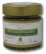 Benessere Italiano - Pesto di Pistacchio Verde di Bronte DOP- 90g - Consistenza morbida e gustosa
