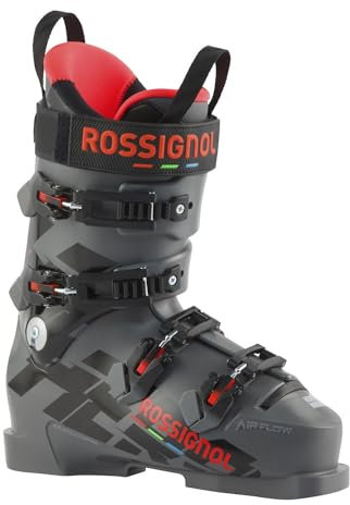 Rossignol Hero World Cup 120 LV Skischuhe Schwarz-Rot MP 28 maximale Präzision und Kontrolle für ambitionierte Skifahrer, mit Dual Core Technologie und schmaler Passform.