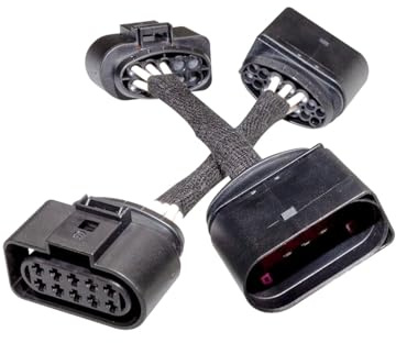 HZ-DESIGN Adapter Umrüstung Xenon auf Halogen Scheinwerfer Kabel passend für Golf 5 V