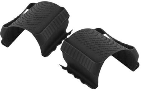 JECOMPRIS 2 Pezzi Forno Silicone Resistenti Calore Protettori per Fette Pane e Maniglie per Utensili per Cucina Sicuri e Compatti per Affettare