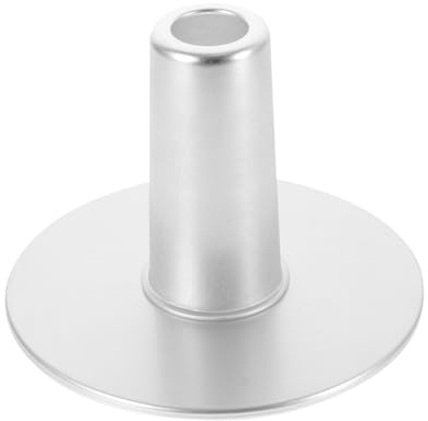 Mobestech Molde para Pasteles de Aleación de Aluminio 15 Cm Desmontable Antiadherente para Hornear DIY Repostería en Casa Molde de Chimenea Creativo