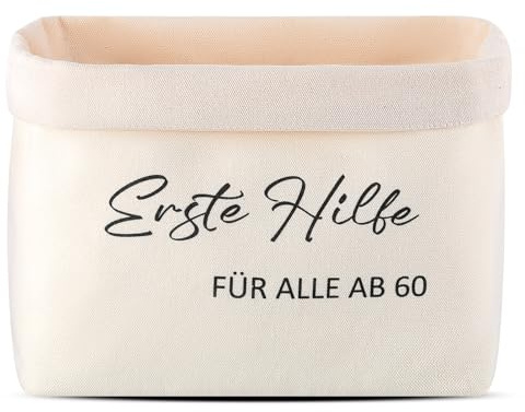 Sinmoe 60 Geburtstag Geschenk Erste Hilfe Tasche für AB 60 Geschenkkorb