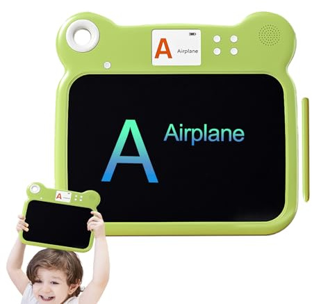 Tableta De Escritura Para,Tableta Educativa 20 cm Niños Niñas a partir de 3 años | Tablero De Garabatos Electrónicos | Viajes Escuela Avión Road Trip y Juego