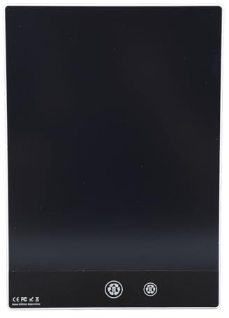 Cuifati Tavoletta Grafica per Scrittura, Tavoletta Grafica LCD da 9,5 Pollici a Doppio Schermo con Stilo Senza Batteria, per Appunti in Aula Scolastica e Ufficio Domestico per Schizzi (WHITE)