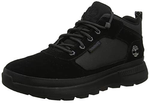 Timberland Herr Field Trekker Low Oxford, Svart Black Suede, 40 EU