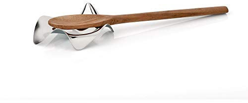 Alessi PG02 BLIP, Löffelhalter aus Edelstahl 18/10 glänzend poliert