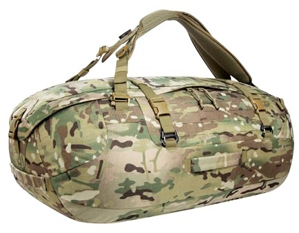 Tasmanian Tiger TT Duffel 65 L Taktische Reise-Tasche Duffel Bag für Herren mit Rucksack-Funktion und Molle-System, abschließbar, 65l Volumen