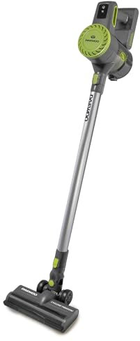 Daewoo Cyclone Freedom 2 In 1 Cordless Vacuum, 35 Min Run Time With Battery Indictor And Wall Mount, Easy Maintenance With Dusk Tank And Easy Empty, Interchangeable Head And Attachments