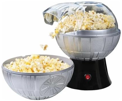 RUNZE765Z Máquina de Palomitas Máquina for Hacer Palomitas de maíz Estilo Aire Caliente con Recipiente extraíble Palomitero