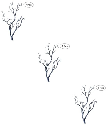 MERRYHAPY Lot De 3 Branches Décoratives Artificielles Séchées en Plastique sans Entretien