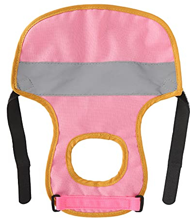 Brrnoo Hühnerweste Reflective, Geflügelschutzjacke mit Leuchtenden Farben für Sicherheit, Hühner & Enten, Robustes Material, Wetterfest, Pink