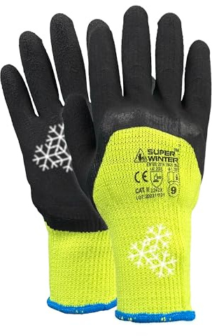 Trevendo isolierte Winterhandschuhe - 120 Paar - Super Winter - Arbeitshandschuhe - Kälteschutz - Thermo - Sicherheitshandschuhe - Montagehandschuhe - kaltes Wetter - vielseitig einsetzbar - Größe 11