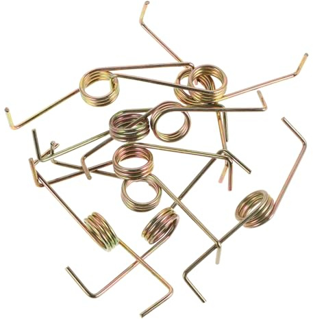 ABOOFAN 10pcs Metal Washer Spring Replacement Kit for Washing Machine Lid Spring Hinge Repair Part