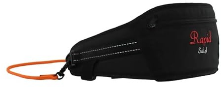Sali Rapid Belt Schwarz Hüftgürtel Canicross Skijöring Dogtrekking (M)