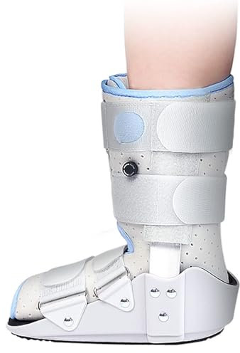 DLAZUM Walking Boot Feste Knöchelorthese Strap Unterstützung Fußorthese Plantar Splint Brace Dicke Sohle Stoßdämpfung