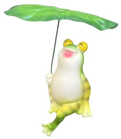 Figurine de Grenouille Figurines Drôles Décorations De Jardin