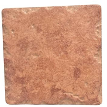 Piastrella mattonella gres porcellanato 10 x 10 color cotto cm per rivestimento cucina bagno e decorare ogni ambiente, la vendita fa riferimento a 1 collo da 50 Pz cad. (0,50 mq)