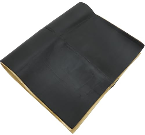 HEALEEP Tapis Isolant Acoustique Voiture 24x40 Pouces Épaisseur 8 Mm Noir, Panneau Insonorisant Moteur, Bruit Capot, Matériau Amortisseur Thermique et Phonique pour Portes et Coffre