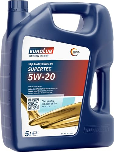 EUROLUB SUPERTEC SAE 5W-20 Motoröl, 5 Liter