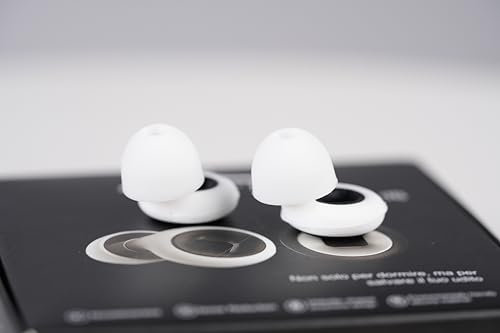 Bonny*D Tappi Orecchie Dormire 35dB Riutilizzabili, Tappi Per Orecchie Antirumore In Silicone, Più Comodi delle Cuffie Per Dormire, Ideali per Sonno Profondo, Studio, Iperacusia, Viaggi