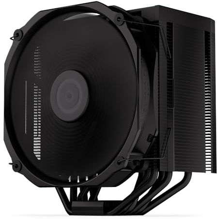 ENDORFY Fortis 5 Black, CPU kühler mit lüfter 140 mm, 140 mm Fluctus-Lüfter, optionaler semi-passiver Modus, am4 kühler, am5 CPU kühler, AM5, AM4, LGA1700, LGA1200