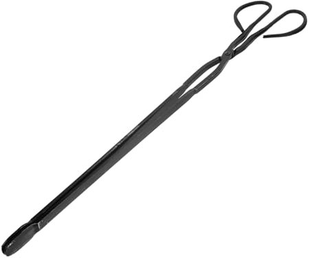 SUPVOX Pinzas Para Fuego Extendidas De Pinza Para Leña De Barbacoa Herramienta Para Patio