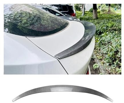 Rear Roof Trunk Spoiler Wing Air Deflector Dam Tail Tuning Gloss Black ABS Car Accessories Compatible For BMW F26 X4 2014-2018 MP Style(Rear Carbon Look)