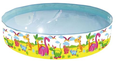 Paddling Pool - Kiddie Pools | Animal Design Toys Activities Hard-Sided Play Playhouse for Backyard Vacation Pond Patio