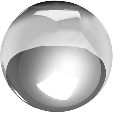Milisten Esfera Decorativa de Acero Inoxidable Acabado Espejo Pulido y Resistente la Intemperie para Jardín y Exteriores Bola Reflectante para Césped y Patio