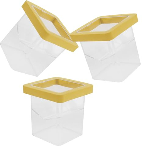 MERRYHAPY 3PCS Fish Breeding Box for Aquarium Double Layer Floating Isolation Hatchery Separator Fish Egg Hatching and Fry Breeder Box and Shrimp