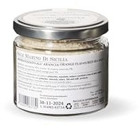 Sale all'arancia - Segreti di Sicilia - Frantoi Cutrera - Sicilia - Vaso di vetro - GR - -