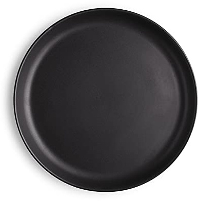 EVA SOLO | Teller Ø21cm | Nordic Kitchen | Für den täglichen Gebrauch geeignet | Schwarz
