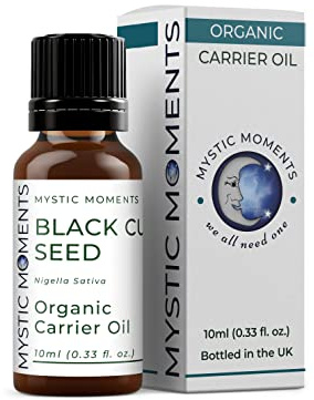 Mystic Moments | Aceite portador orgánico de semilla de comino negro - 10ml - 100% puro