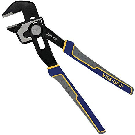 IRWIN Vise-Grip Adjustable Pliers, Plumbing, Tongue & Groove, 8-Inch (IRHT82635)