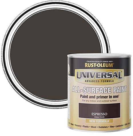 Rust-Oleum Universal All Purpose Paint & Primer Gloss Espresso 750ml