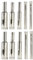 Bestgle 10 Pezzi di Vetro Punta Sega, Punta diamantata Sega Remover Strumenti Hollow Corona di Perforazione con Rivestimento di Diamante Nucleo di Vetro Sega