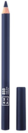 3INA - The Eye Pencil 859 -Lápiz de ojos Azul marino - Larga duración | Sombra de ojos líquida efecto gloss - Sombras brillantes con textura ligera y aplicador en esponja - Vegan - Cruelty Free